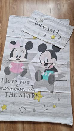 Obliečky na perinku a hlavničku do postieľky., šírka (cm): 90,dĺžka (cm): 130