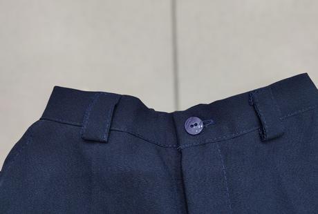 Tmavomodré elegantné nohavice, 110