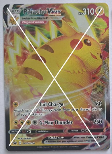 Pokémon karty promo vmax "sword & shield", 