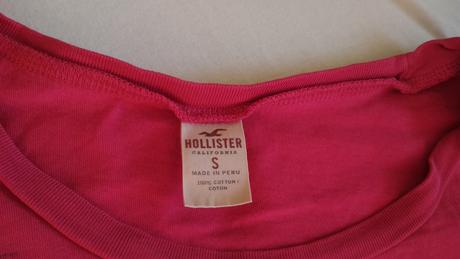 Dve jahodové tričká, hollister,164