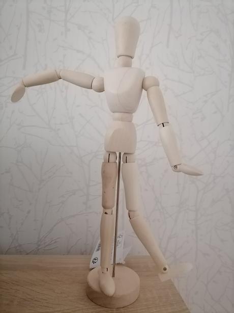 Kľbová drevená dekorácia - 32cm, 