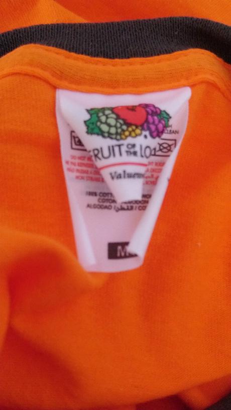 Pánske oranžové tričko road monster, fruit, m, m