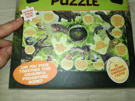 500 piece dinosaur puzzle nwi19, 