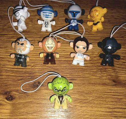 9x kinder star wars, 