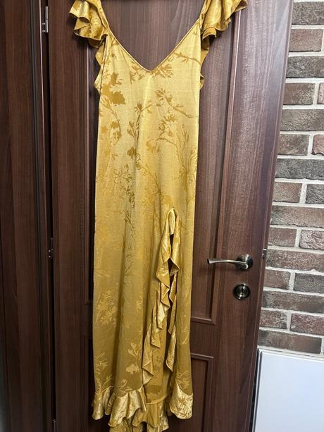 Žlté šaty zara m, zara,m