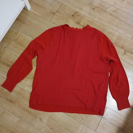 Krvavočervená blúzka, tchibo,46