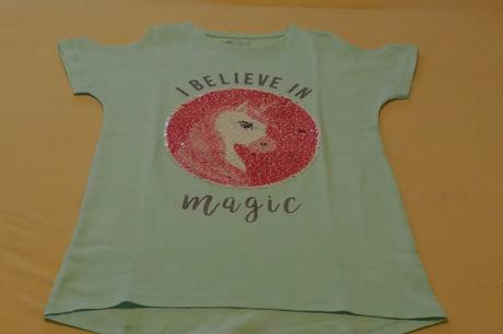 Dievčenské tričko s krátkym rukávom, f&f,152