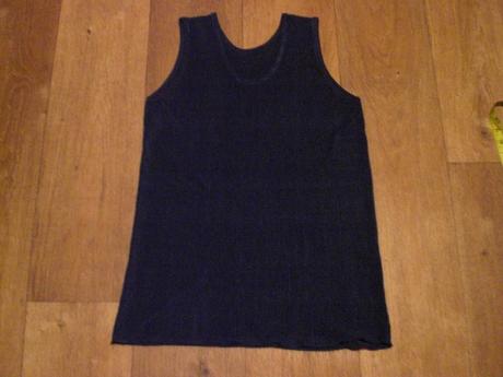 Tmavomodré tričko bez rukávov xl nenosene, xl