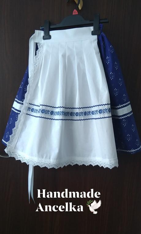 Folk skladana sukienka, 50 - 164