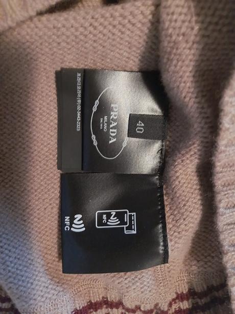 Luxusná kašmírová vesta prada milano original, prada,m