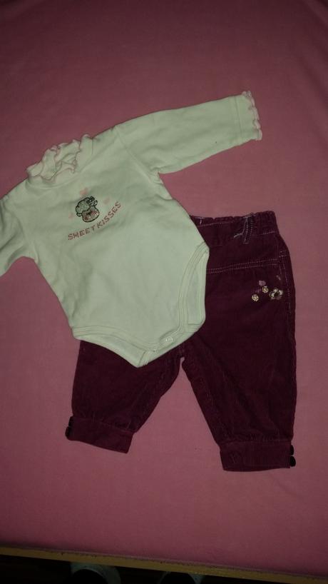 Nohavice+body, kik,62