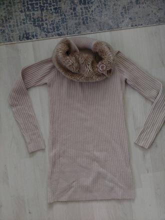 Svetrové šaty m/l, m