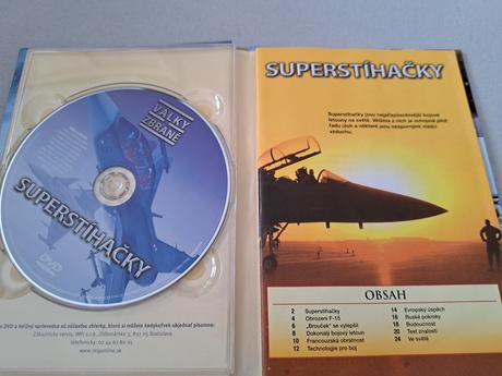 Knizka s dvd superstihacky, 