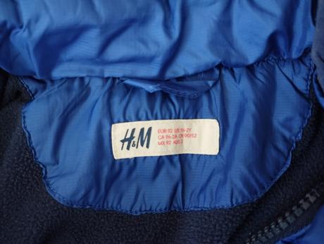 Zimná bunda hm, h&m,92