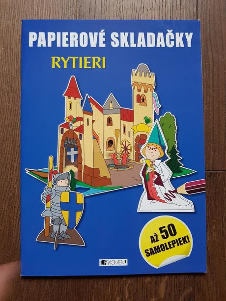 Papierové skladačky rytieri, 