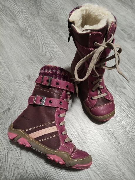 Szamos kožené teplé čižmy, 28