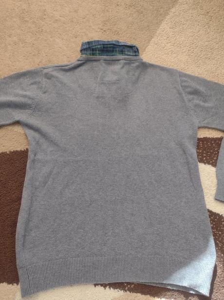 Sivý sveter, rebel,140