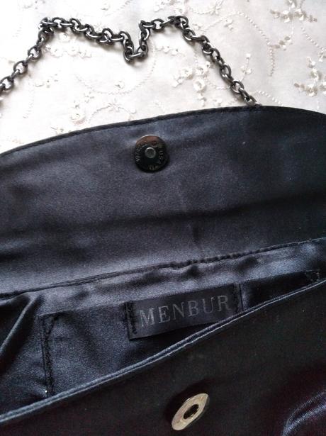 Čierna spoločenská kabelka,