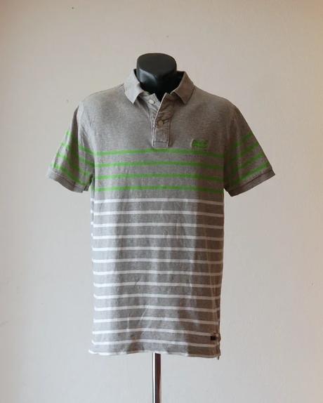 Pánske polo tričko superdry the breton stripe, superdry,xl
