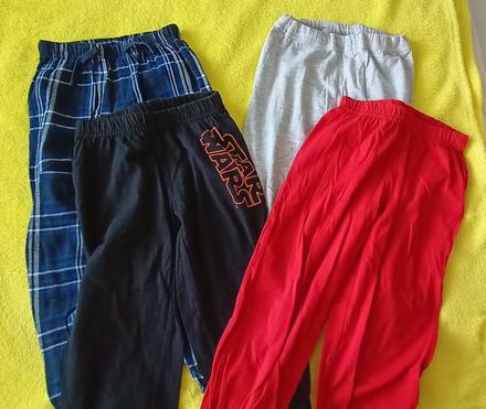 Pyžamové nohavice 4 ks, veľkosť 104, 104