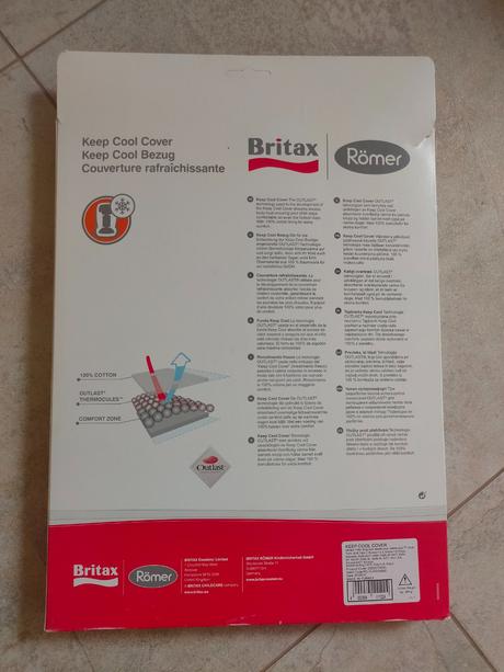 Britax romer king ii ats + chladivý poťah, britax