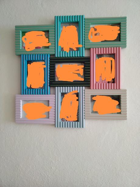 Rámiky na fotokoláž,