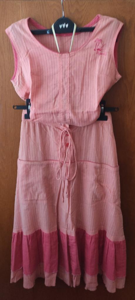 Bavlnený set top a sukňa, xs