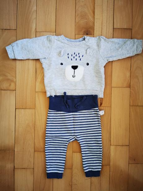 Mackový 2-dielny set baby club 68, baby club,68