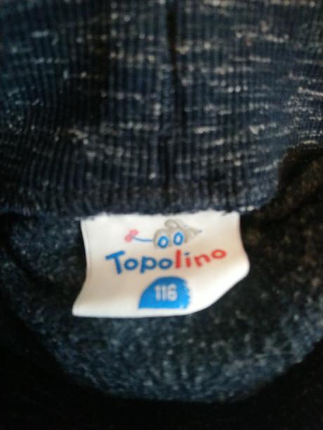 Chlapčenské modrosivé tepláky, topolino, 110-116, topolino,116