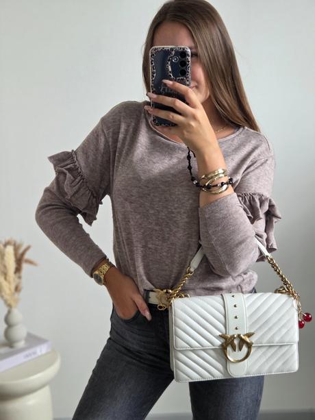 Zara svetríkový top s/m, zara,s