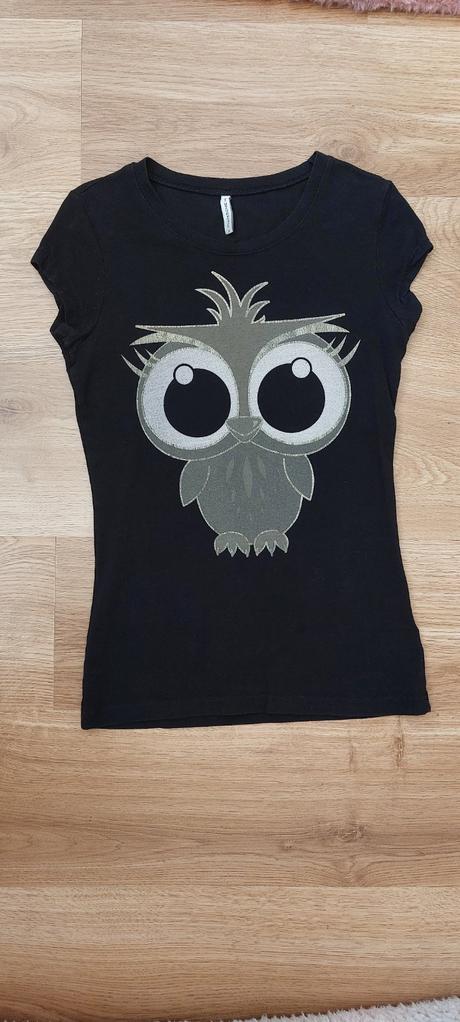 Tričko sova, fishbone,s
