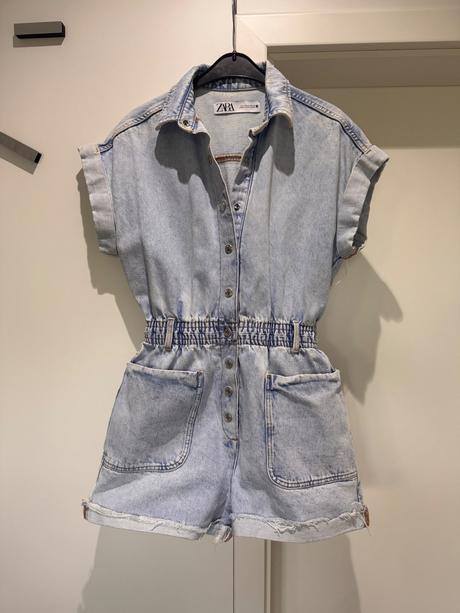 Zara letny riflovy overa, zara,xs