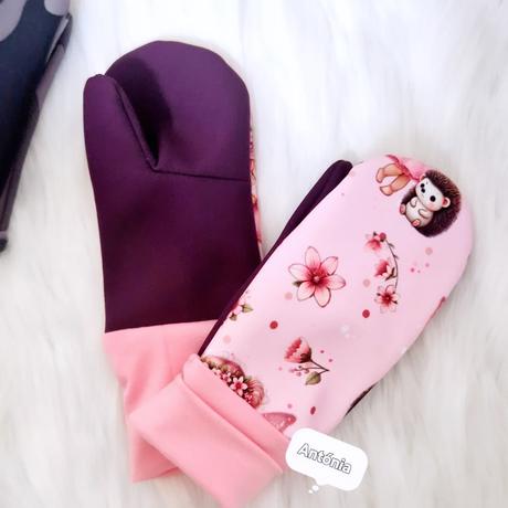 Softshellove rukavice, 74 - xs