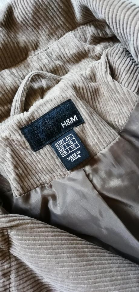 Kabát, h&m,40