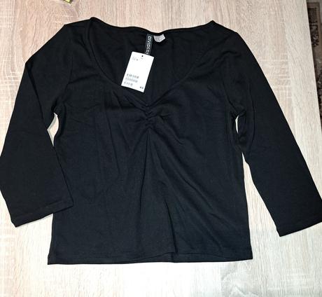 Elastické tričko, h&m,m