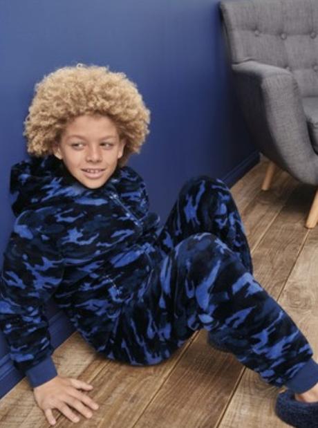 Fantastický makkučký maskáčový overal, next,104