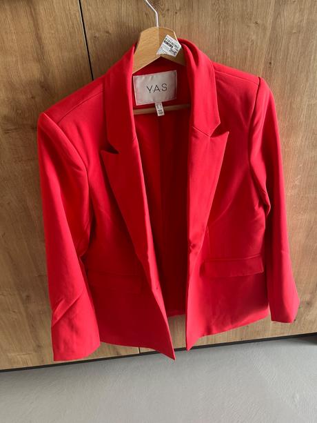 Yasbluris - sako - červená, s