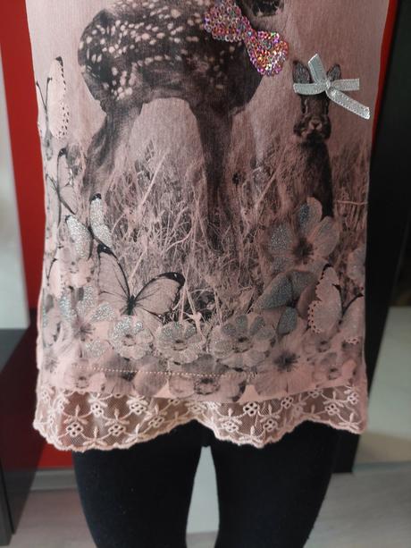 Tričko s čipkou 122, 122