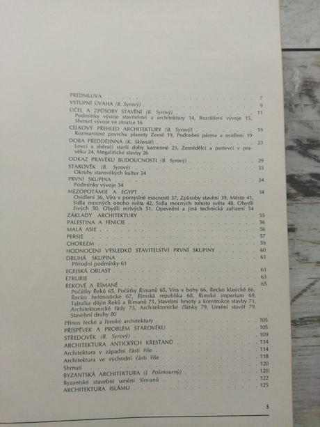 Architektura, svědectví dob -,