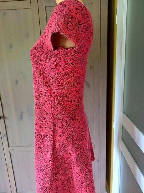 Kvetované mini šaty, topshop,40