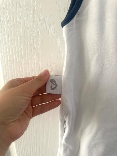 Biely bavlnený spací vak značky roger publishing, 