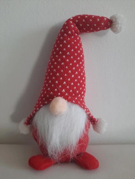 Vianočný škriatok - červený 32cm,