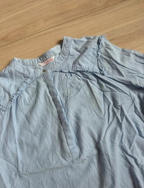 Bledomodra bluzka, camaieu,38