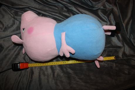 George pig - bracek peppy pig  50 cm, 