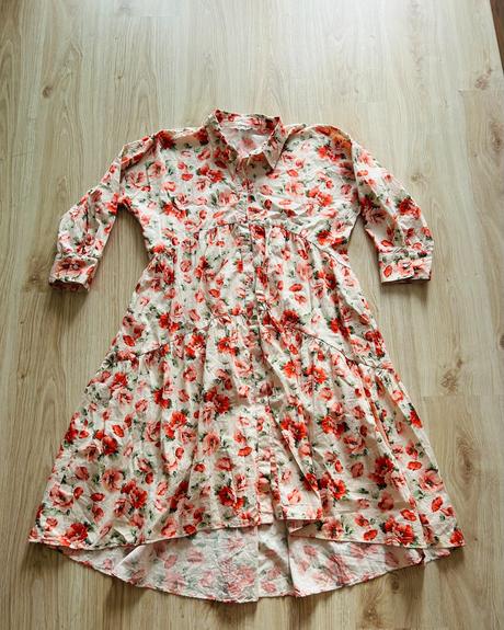 Nádherné kvetované šaty značky zara, pc 69,95 eur, zara,l