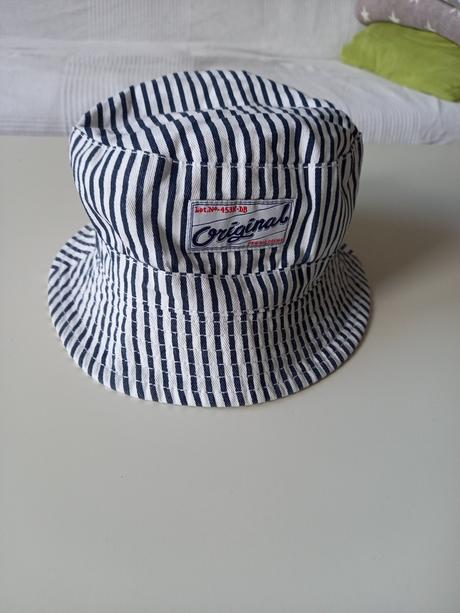 Klobúčik s prúžkami, h&m,98
