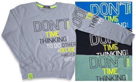 Detská bavlnená mikina alebo tričko, 134 - 176