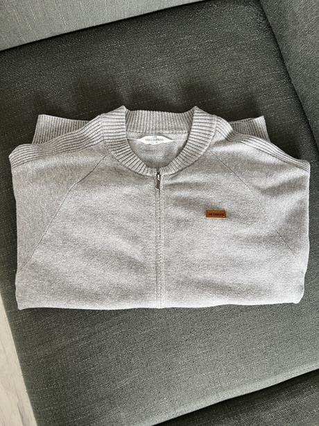 Sivý bavlnený sveter/mikina coccodrillo na zips, v, coccodrillo,152