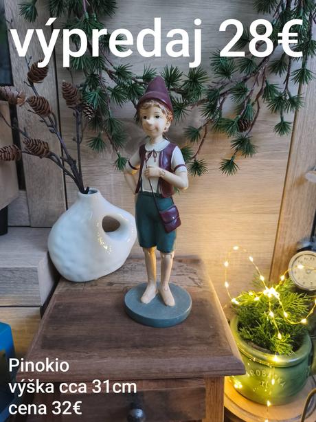 Krásna dekorácia pinokio, 