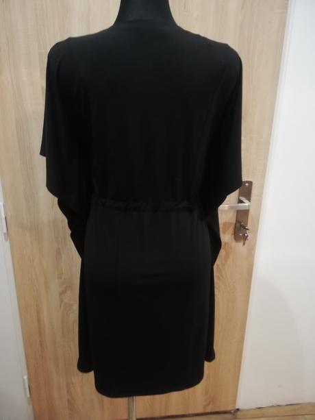 Calvin klein - čierne šaty, calvin klein,l